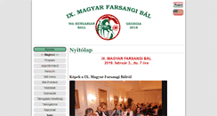 Desktop Screenshot of hungarianballgeorgia.com